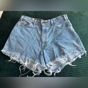 Vintage Levi’s 560 Loose Fit Cutoff Shorts